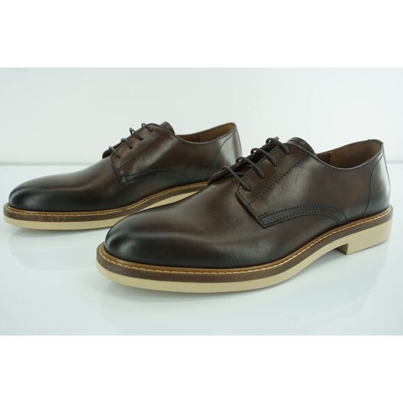 To Boot New York Marseille Plain Toe Derby Oxford Shoe Sz 8.5 Lace Up $375 Brown main image 10